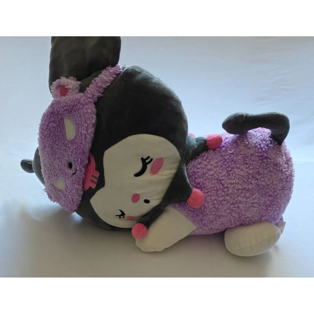 Hello Kitty Kuromi 23-inch Sleeping Plush - Officially Licensed Sanrio Product